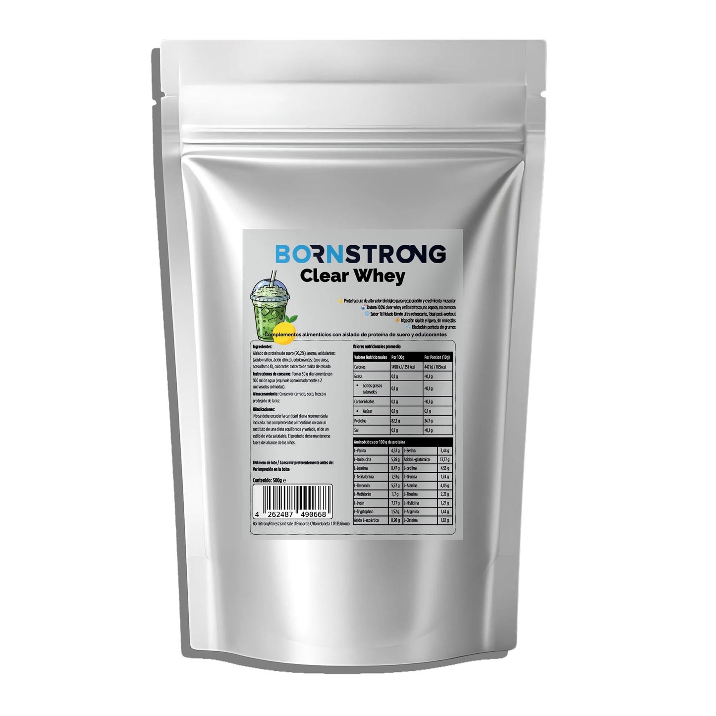 Té Helado de Limón Clear Whey - 500g