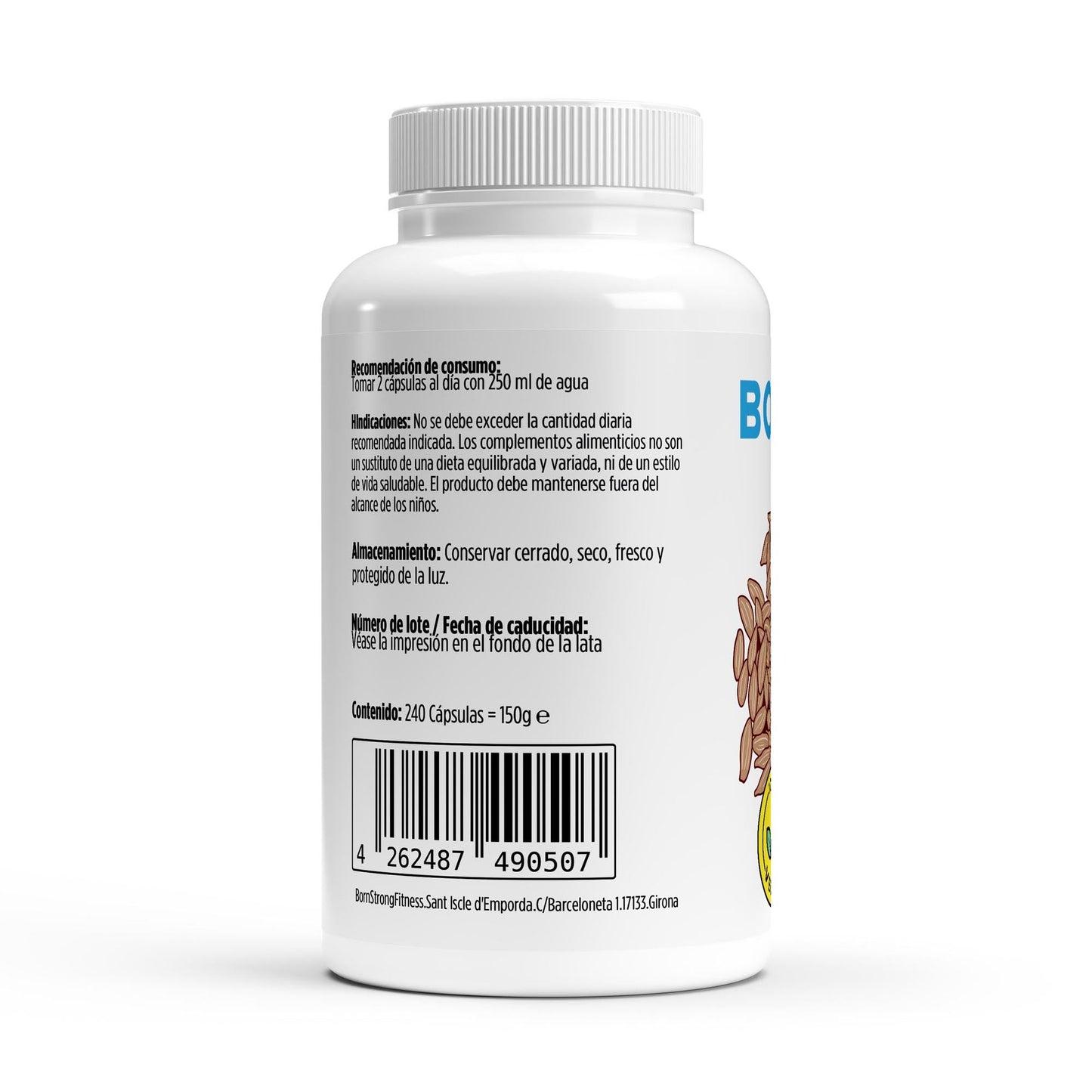 Aceite Egipcio de Comino Negro (Black Seed Oil) - 240 Capsulas Blandas Veganas (Vegan Softgels)