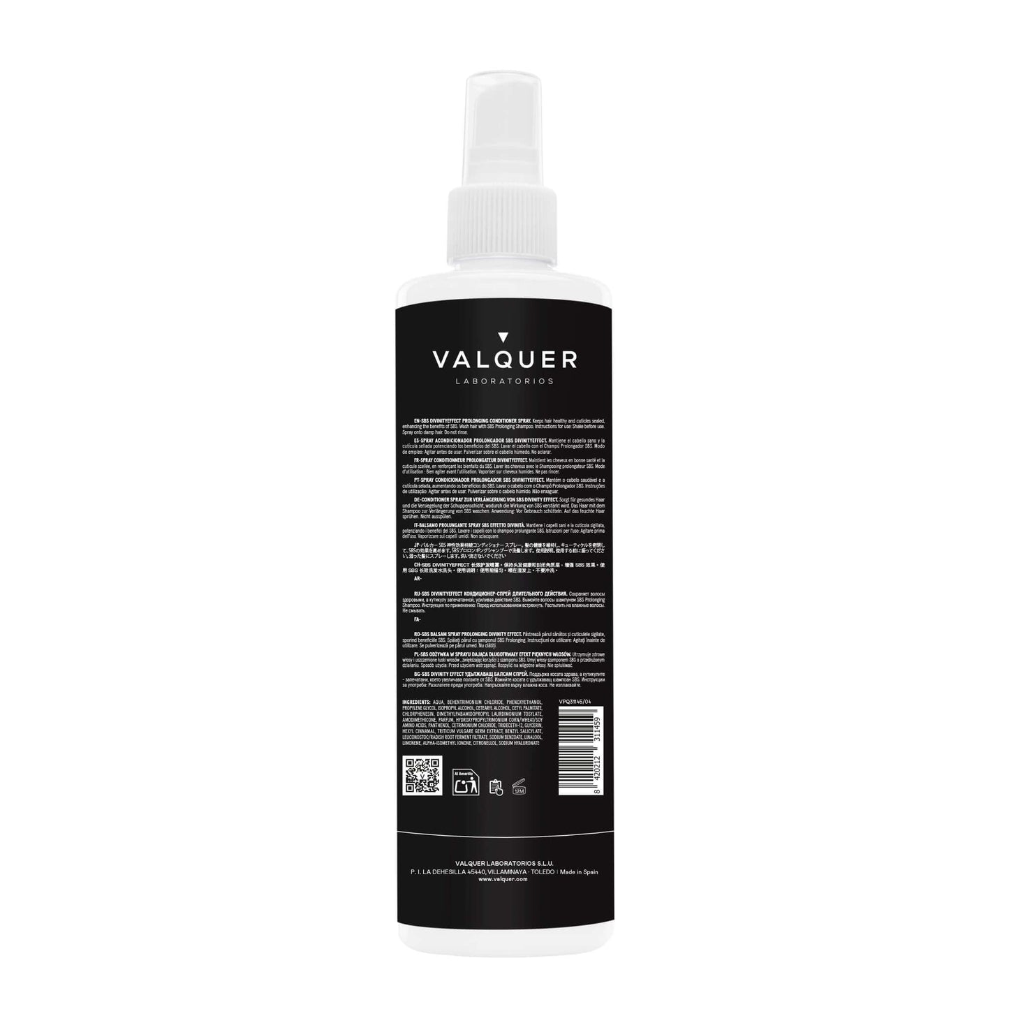 Spray acondicionador prolongador tratamiento SBS Divinity Effect - 300 ml