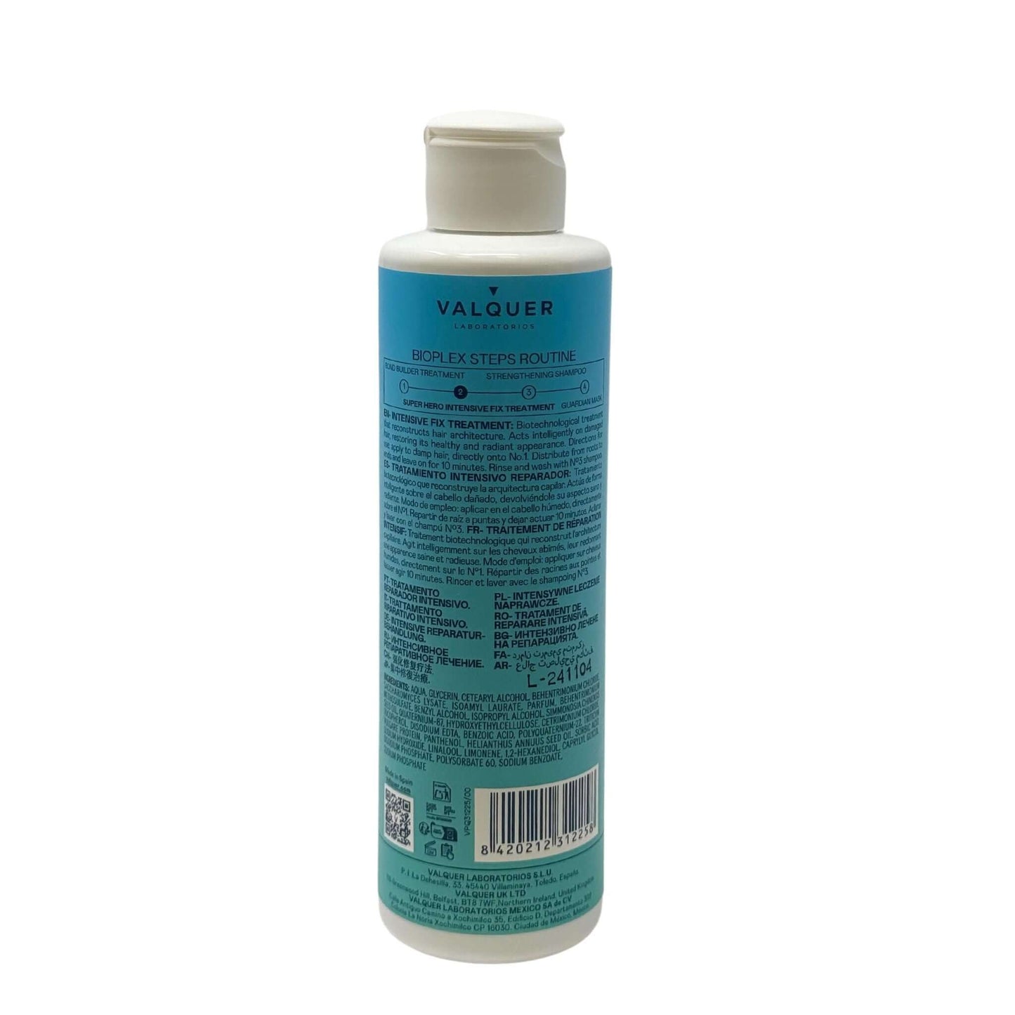 Bioplex Nº 2 Tratamiento Intensivo Reparador 200ml - Valquer® | Reconstrucción