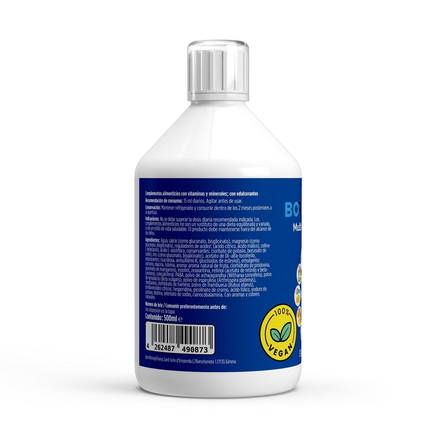 Multivitaminico Basic Shots Plus+ • Energia Diaria • Vitaminas Esenciales