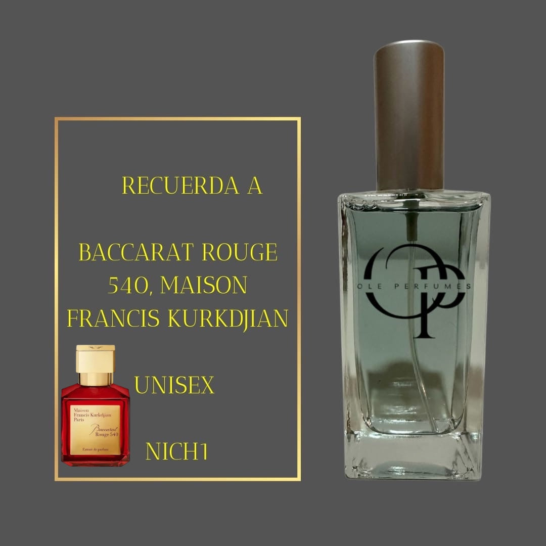 NICH1 BACARATT ROUGE 540 MAISON FRANCIS KURKDJIAN unisex