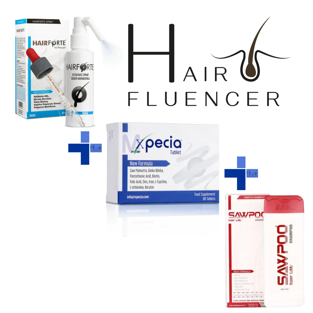Combo Xpecia & Hairforte Vitalidad Capilar (Complejo Nutritivo + Spray Concentrado)