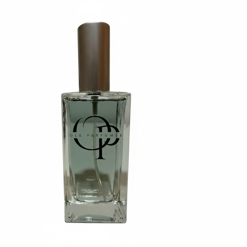 Perfume inspirado en Le Male de Jean Paul Gaultier con fondo blanco