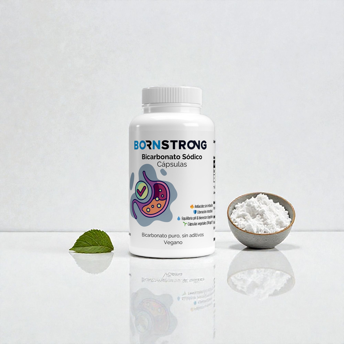 Bicarbonato de sodio • Digestión Controlada • Acidez Neutralizada