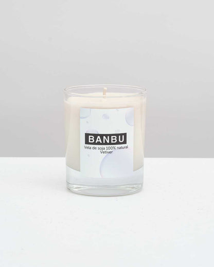 Vela de Soja Natural Aroma Vetiver