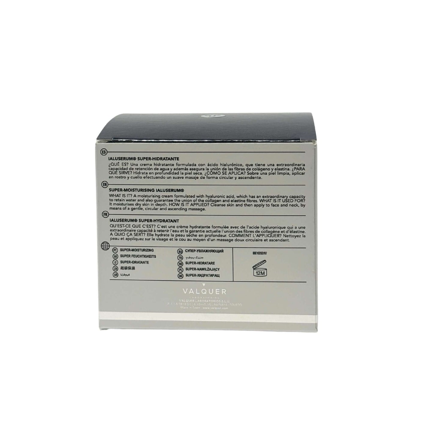 Ialuserum Facial Super-Hidratante – Hidratación Profunda con Ácido Hialurónico y Protección Solar