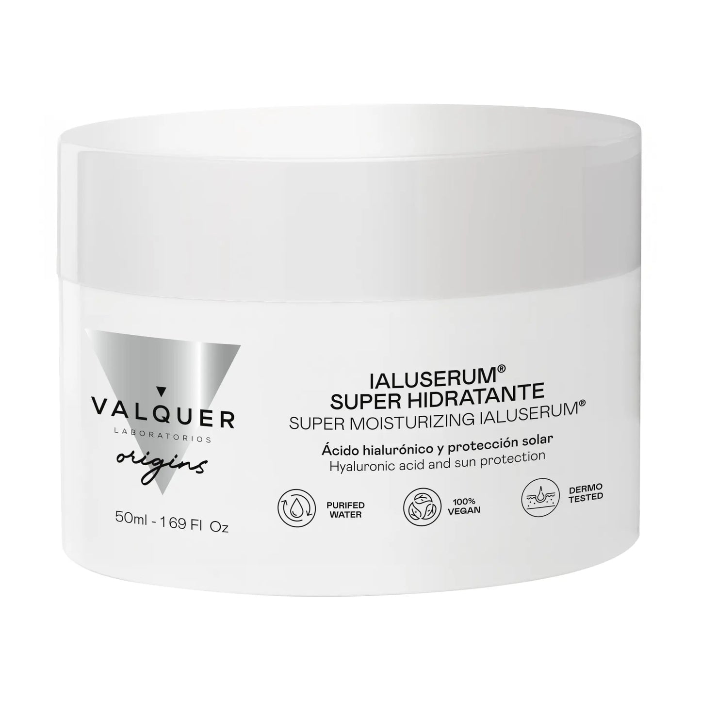 Ialuserum Facial Super-Hidratante – Hidratación Profunda con Ácido Hialurónico y Protección Solar