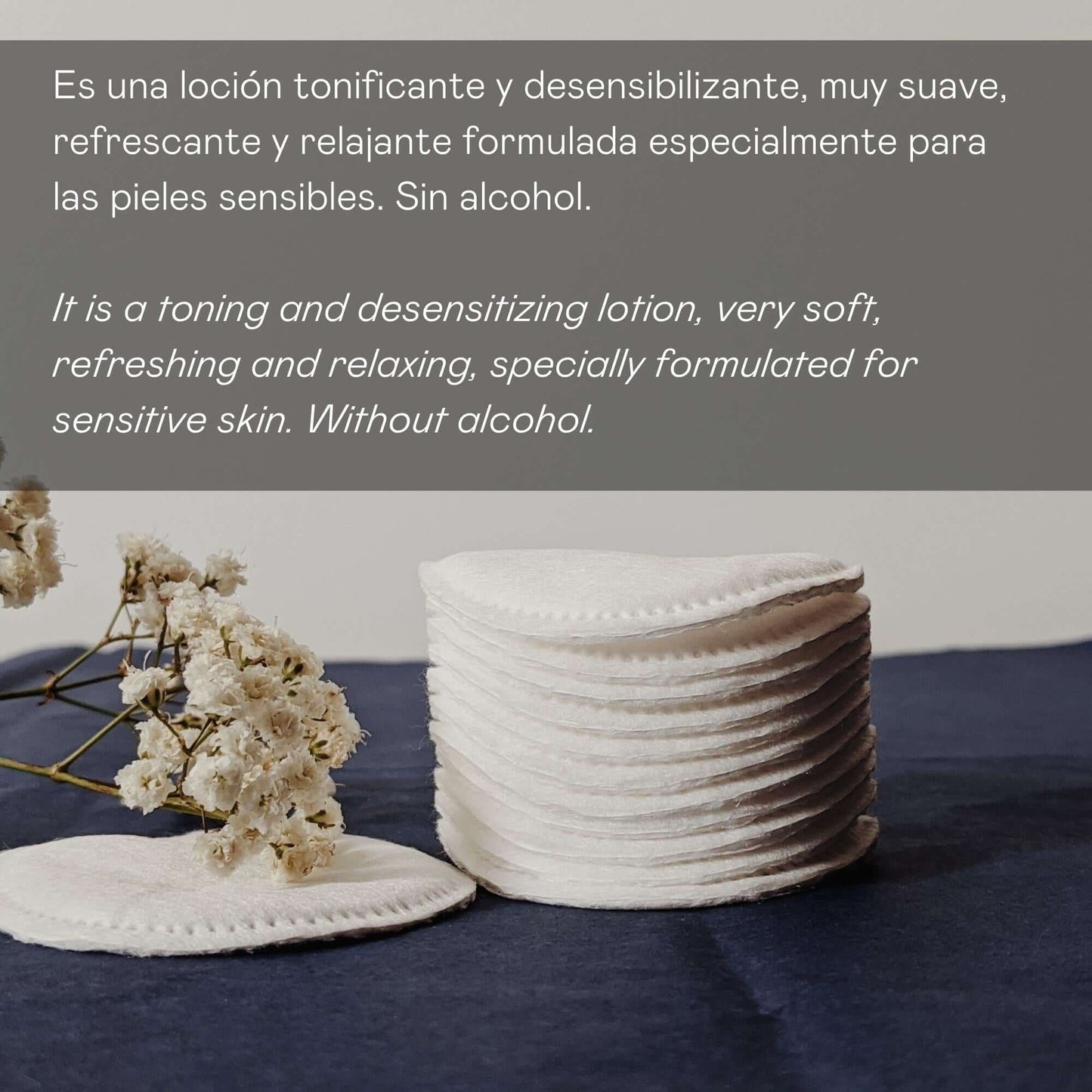 Loción Facial Desensibilizante Tonificante – Calmante para Pieles Sensibles - 250 ml