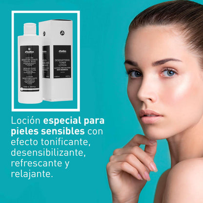Loción Facial Desensibilizante Tonificante – Calmante para Pieles Sensibles - 250 ml