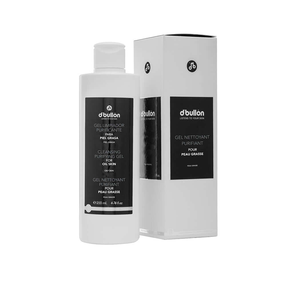 Gel Limpiador Facial Purificante – Control de Brillos y Poros para Piel Grasa - 200 ml