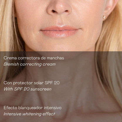 Activo Facial Despigmentante SPF 20 - 50ml | Valquer® Antimanchas Halal
