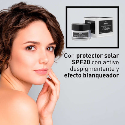 Activo Facial Despigmentante SPF 20 - 50ml | Valquer® Antimanchas Halal