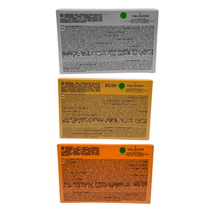 Pack Ampollas Faciales Valquer: Lifting Flash + Vitamina C + Peeling - 3x5x2ml | Tratamiento Antiedad Intensivo
