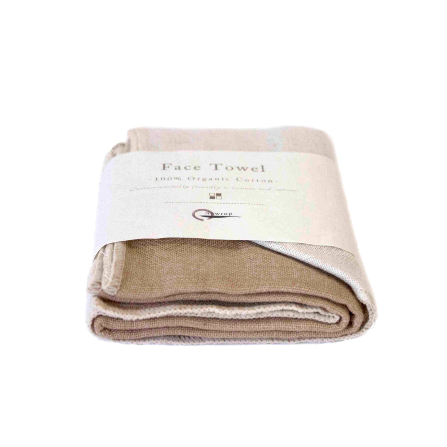 Toallas faciales de alta absorción - Orgánicas: Marfil / 35cmx35cm