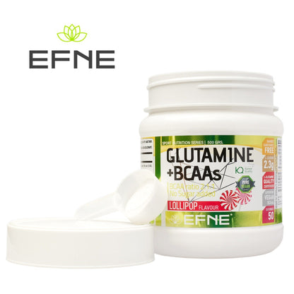 Glutamina Kyowa® + BCAA 2:1:1 EFNE – Recuperación Muscular Avanzada