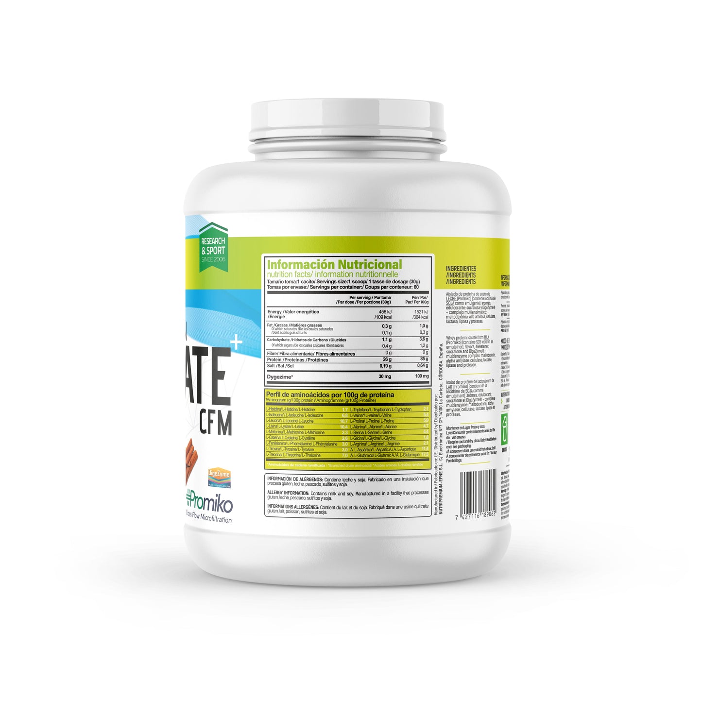 Proteína Isolate EFNE – Strawberry Cheesecake
