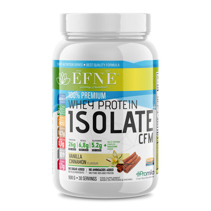 Proteína Isolate EFNE – Sabor Vainilla Cinnamon