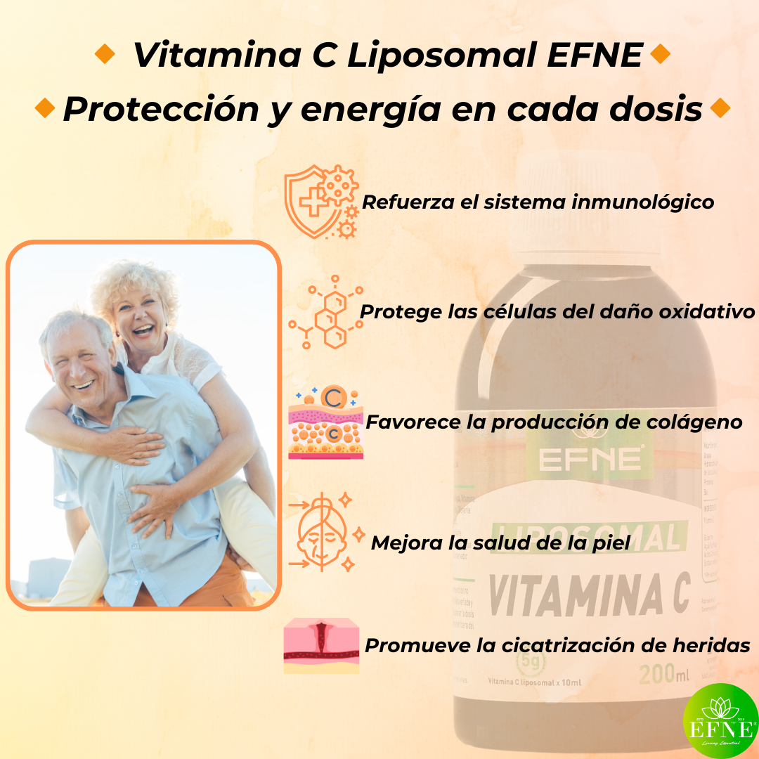 Vitamina C Liposomal EFNE | Fórmula de Oncólogos | 1050mg
