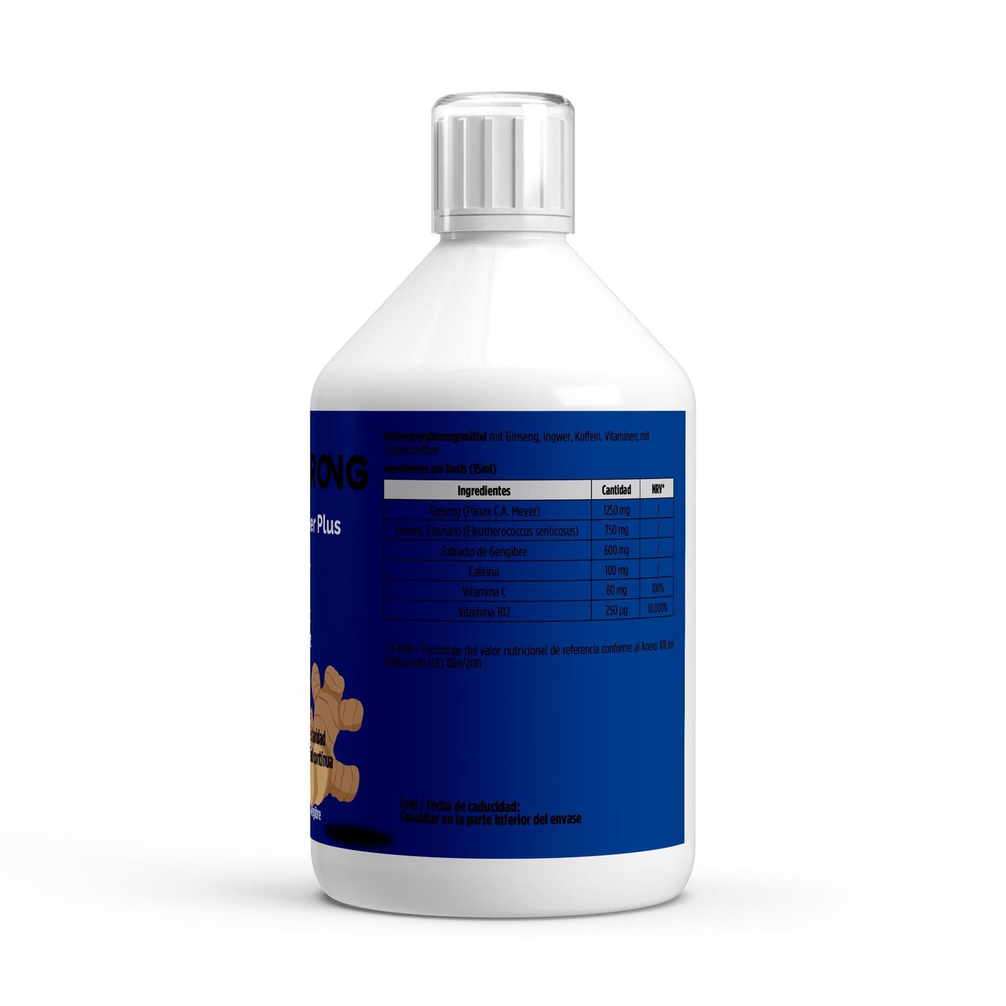 Ginseng Power Plus+ • Foco Mental • Rendimiento Diario • Energía Limpia