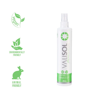 Aftersun Aloe Vera Spray 300ml - Valquer® | Hidratación Post-Solar Vegano