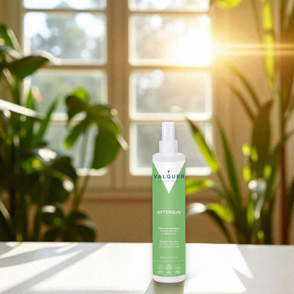 Aftersun Aloe Vera Spray 300ml - Valquer® | Hidratación Post-Solar Vegano