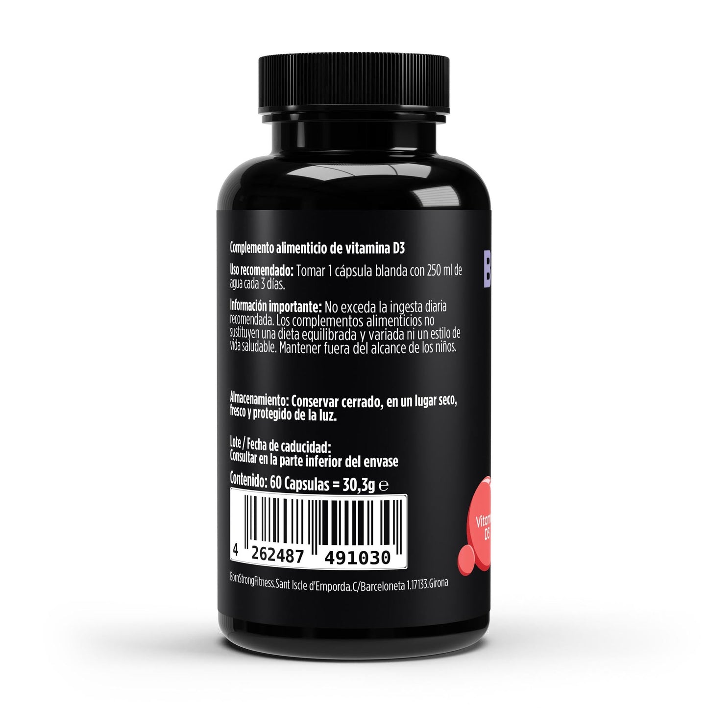 Vitamina D3 • Inmunidad • Huesos Fuertes • Energía Metabólica