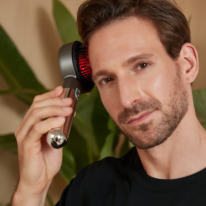 Peine Anticaída Capilar LED Infrarroja Microcorriente - Eternas | Crecimiento Capilar