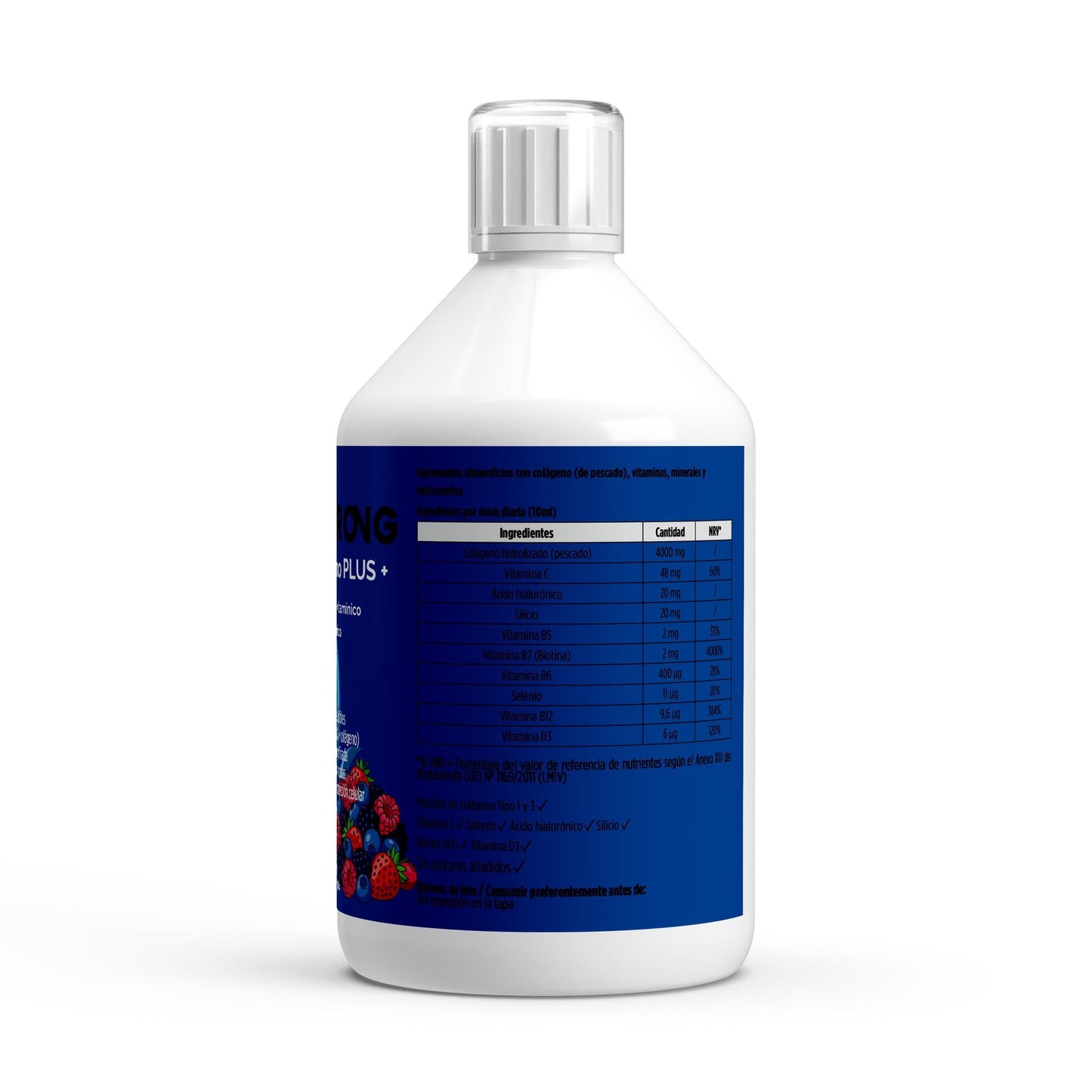 Colágeno Marino Plus - Frutas del Bosque • Piel Firme  • Hidratación • Glow Premium