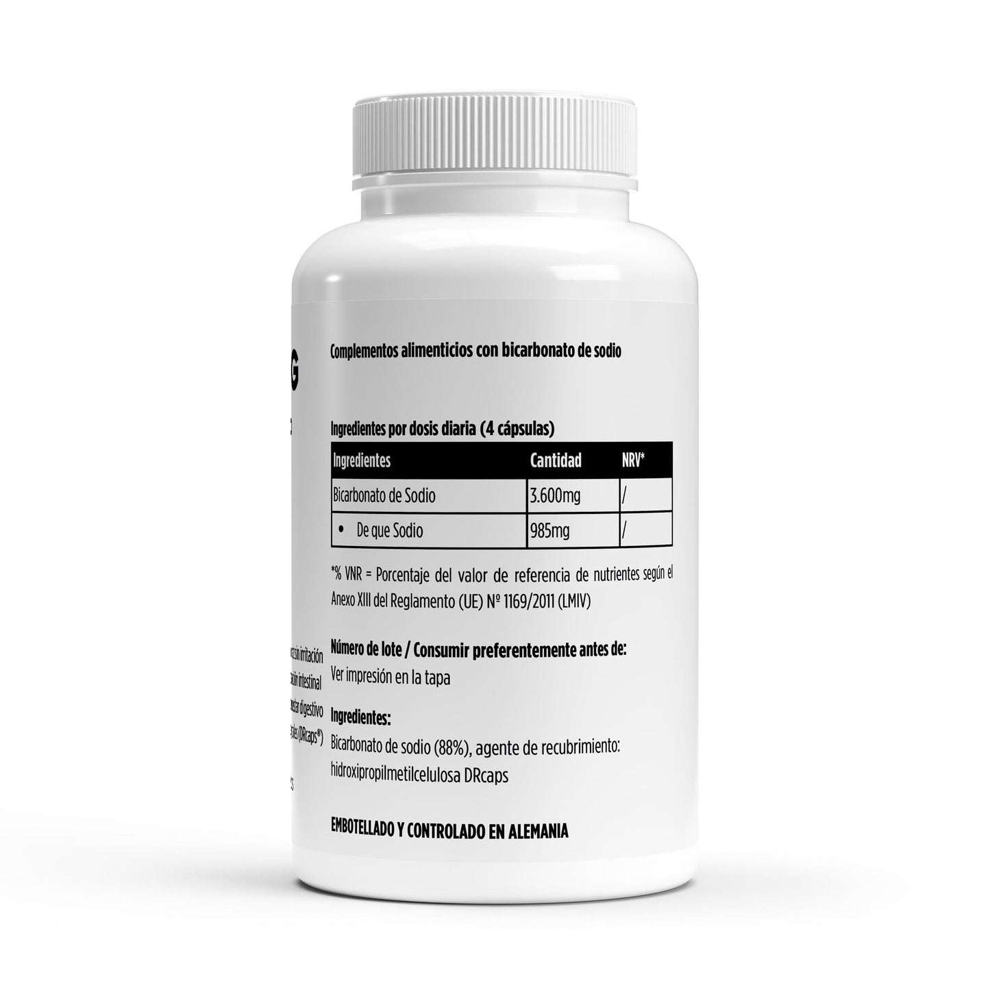 Bicarbonato de sodio • Digestión Controlada • Acidez Neutralizada