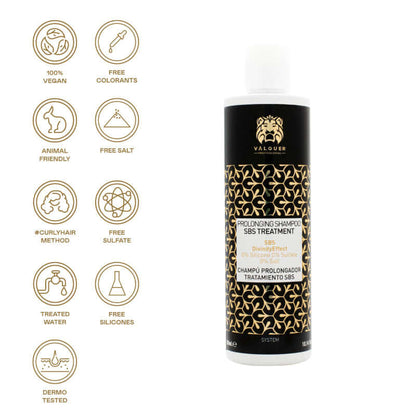 Champú Prolongador SBS Divinity Effect 300ml - Valquer® | Tratamiento Profesional