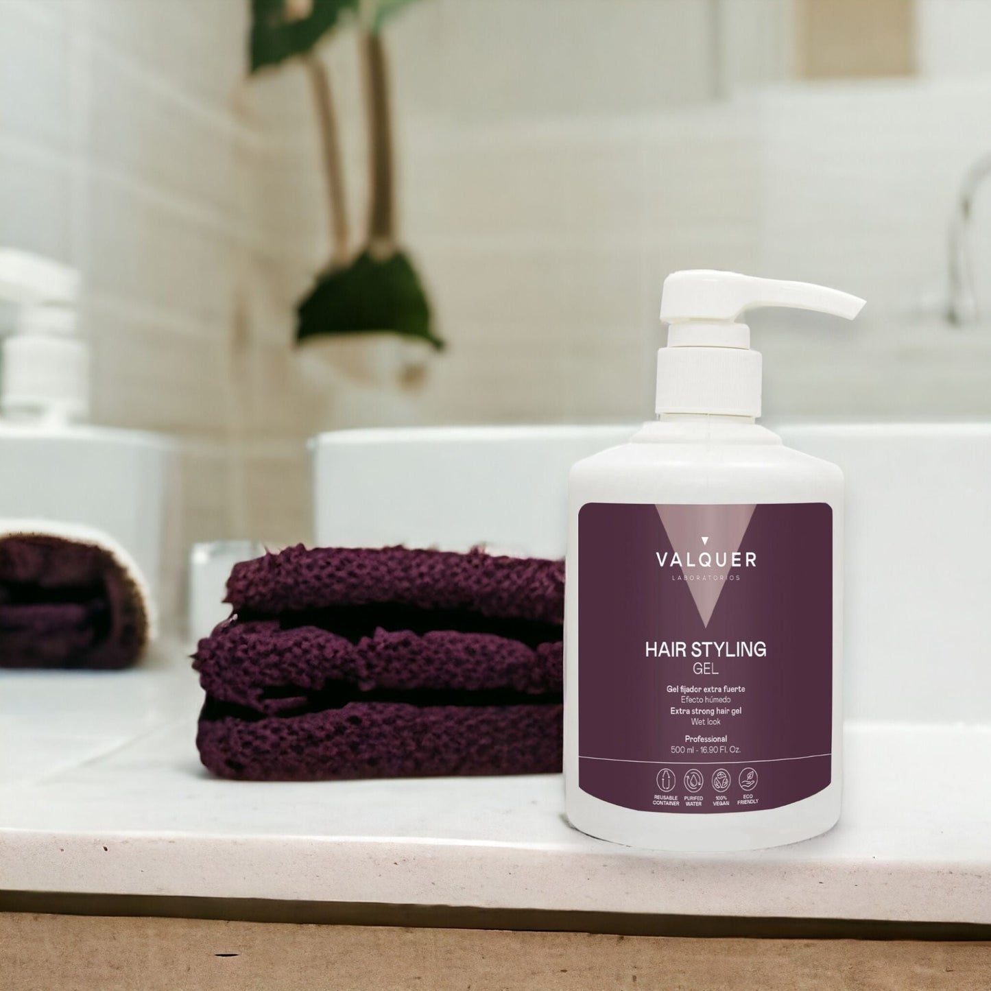 Gel capilar fijador extrafuerte - 500 ml