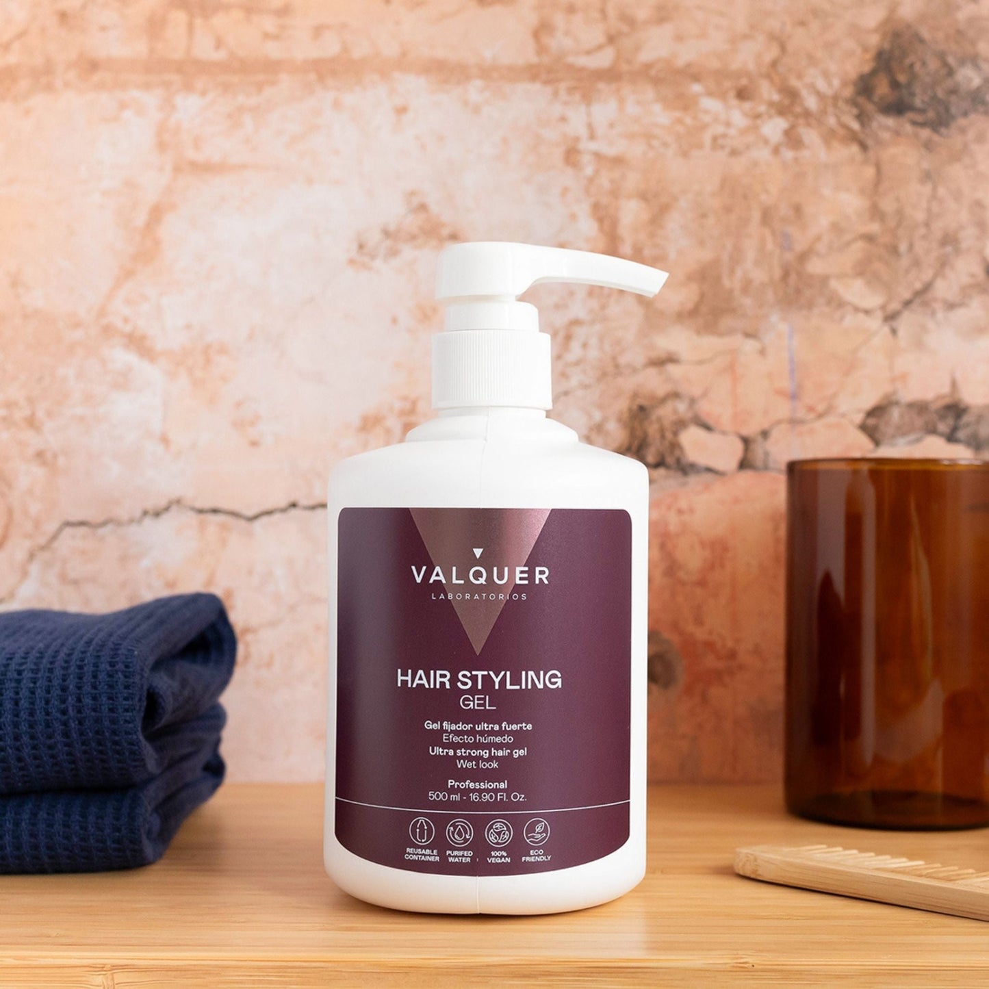 Gel capilar fijador ultrafuerte - 500 ml