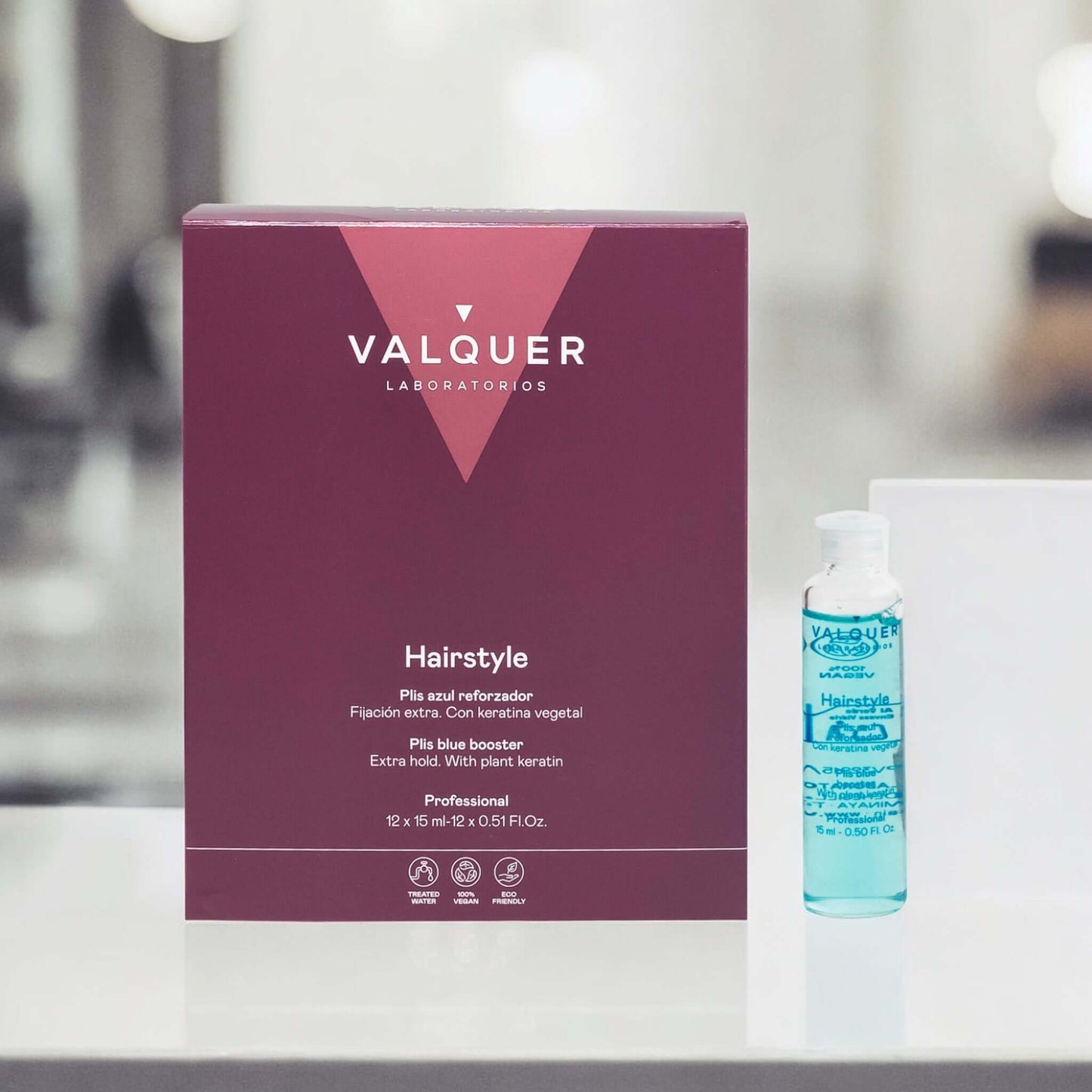 Plis azul reforzador - 12x15 ml