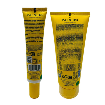 Pack Solar Facial Valquer SPF 50+ - Invisible Protection + Hydra Sunscreen 115ml - Protección Solar Facial