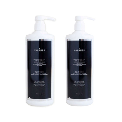 Pack Gel Conductor Facial y Corporal Valquer 2000ml - Gel Profesional para Radiofrecuencia y Ultrasonidos