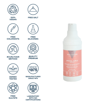 Sérum Método Curly Valquer - Especial Rizos Definidos 30ml | Hidratación y Control Frizz