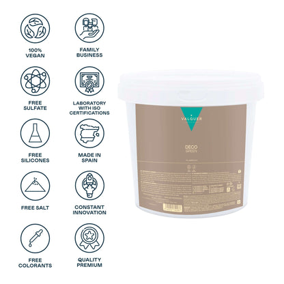 Decolorante Sin Amoniaco 1kg - Polvos Decogreen 0% | Valquer® Profesional