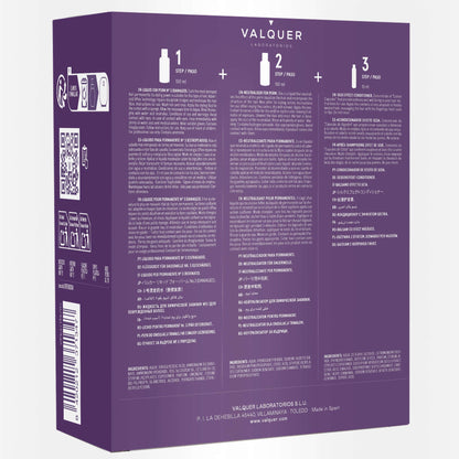 Kit Profesional para Permanente Nº3 – Cabello Dañado | Recupera, Riza y Repara - 210 ml