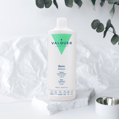 Bálsamo Acondicionador Capilar 1L - Valquer® | Suavidad y Brillo Profesional