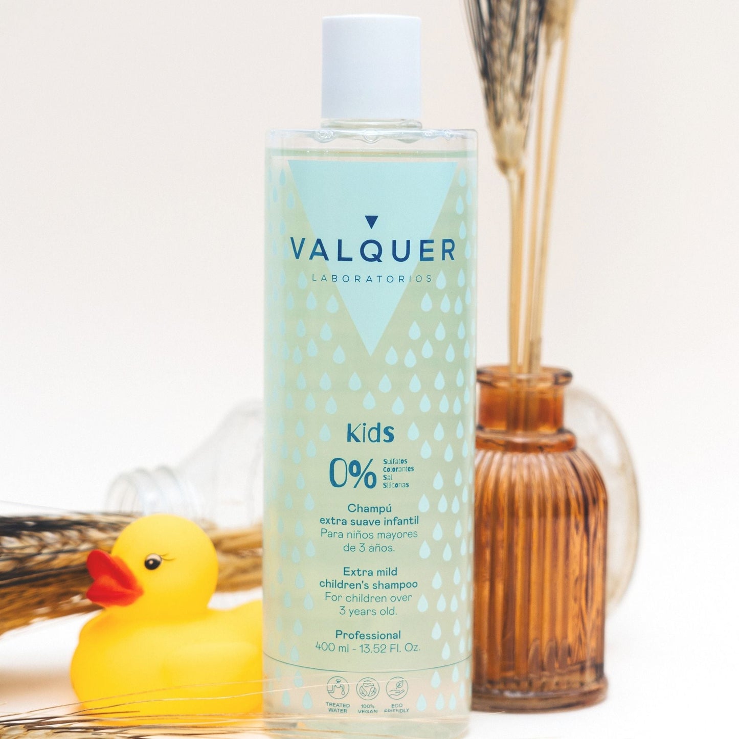 Champú Niños Extra Suave 400ml - Ingredientes Naturales | Valquer®