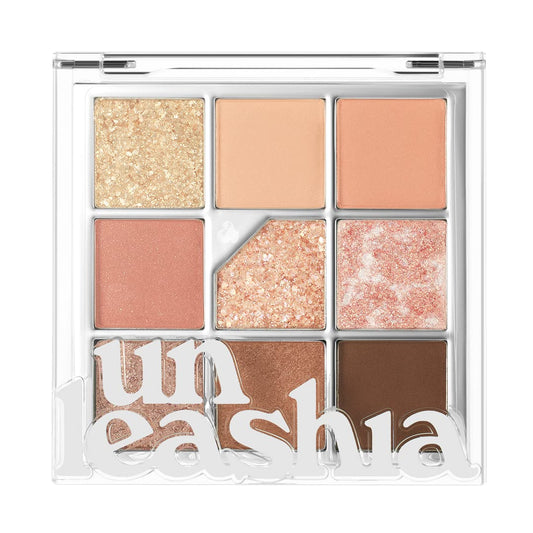 Unleashia-Glitterpedia Eye Palette, 3 all of Coralpink
