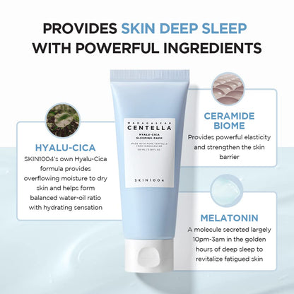 CENTELLA - Skin1004 Madagascar Centella Hyalu-Cica Sleeping Pack - 100ml