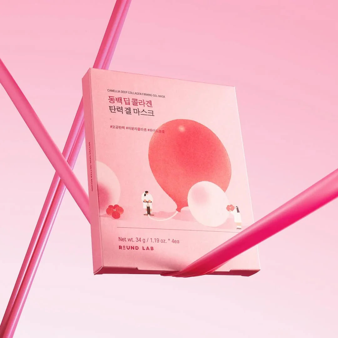 Round Lab - Camellia Deep Collagen Firming Gel Mask