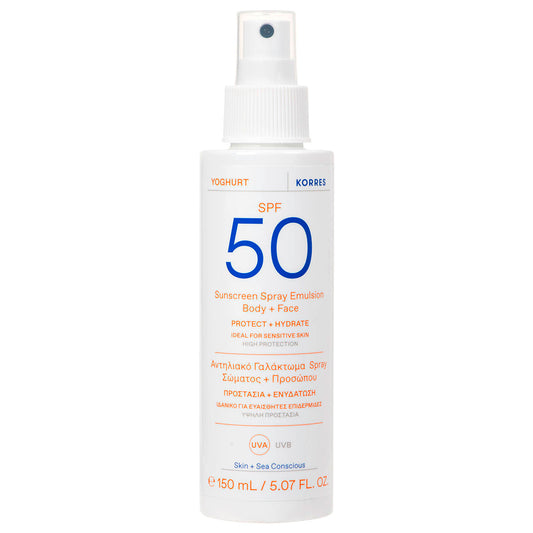 Yoghurt Sunscreen Spray Emulsion Body + Face SPF 50+ 150 ml