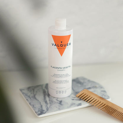 Champú Placenta Vegetal 500ml - Anticaída Anticaspa Antigrasa | Valquer®