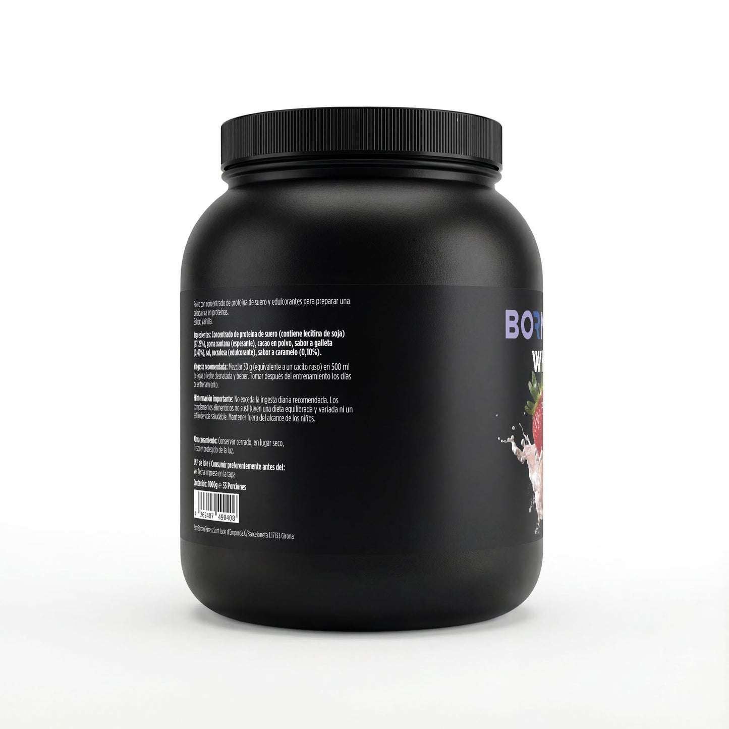 Premium Whey Protein Fresa • Proteína Limpia 97%