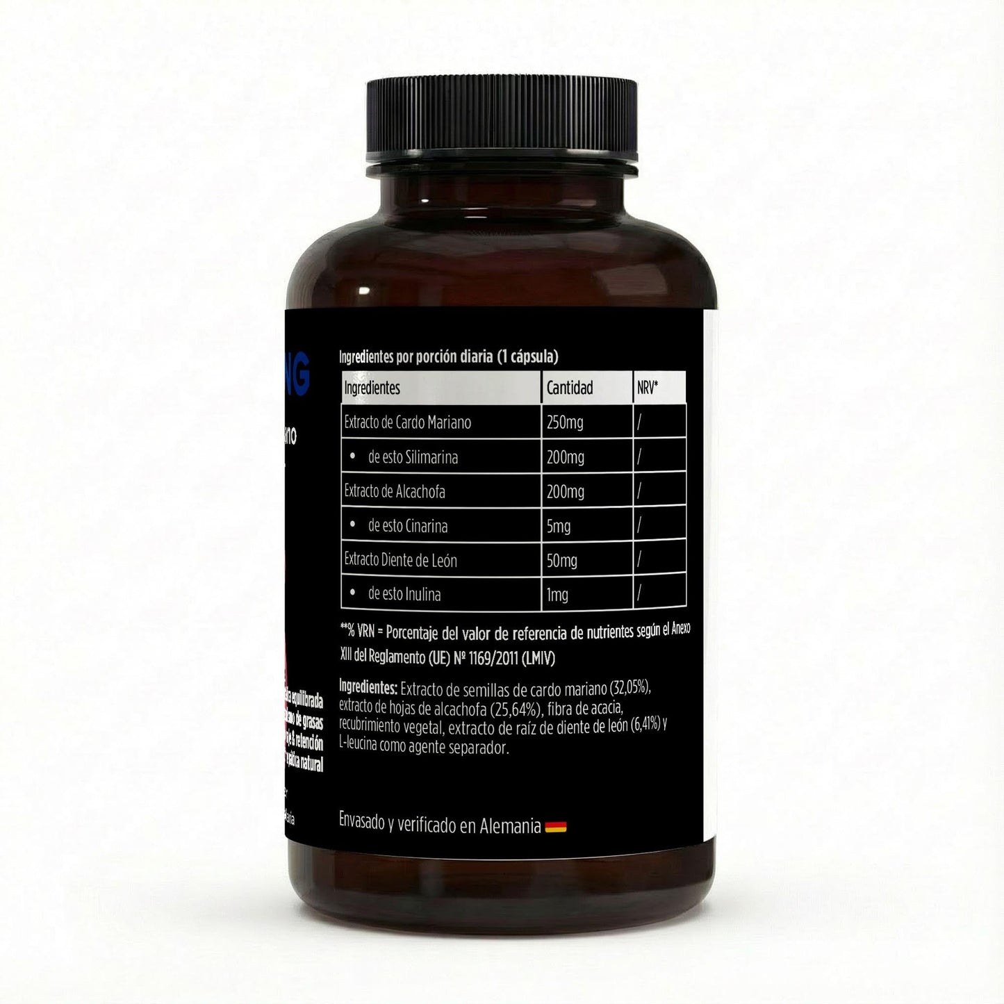 Complejo de Cardo Mariano, Alcachofa y Diente de León • Depuración Hepática • Detox Natural