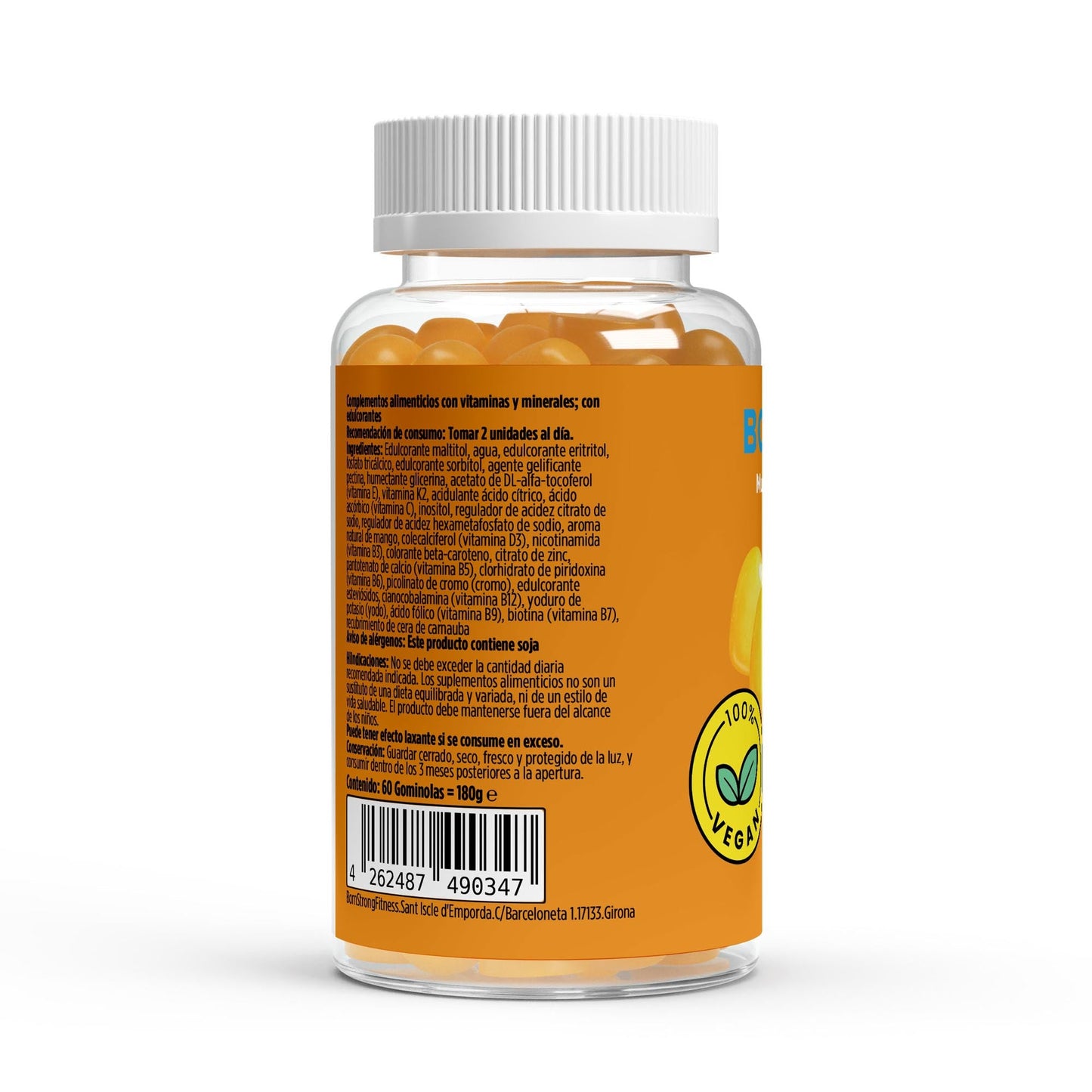 Gominolas Multivitaminas + Minerales - 60 pcs.