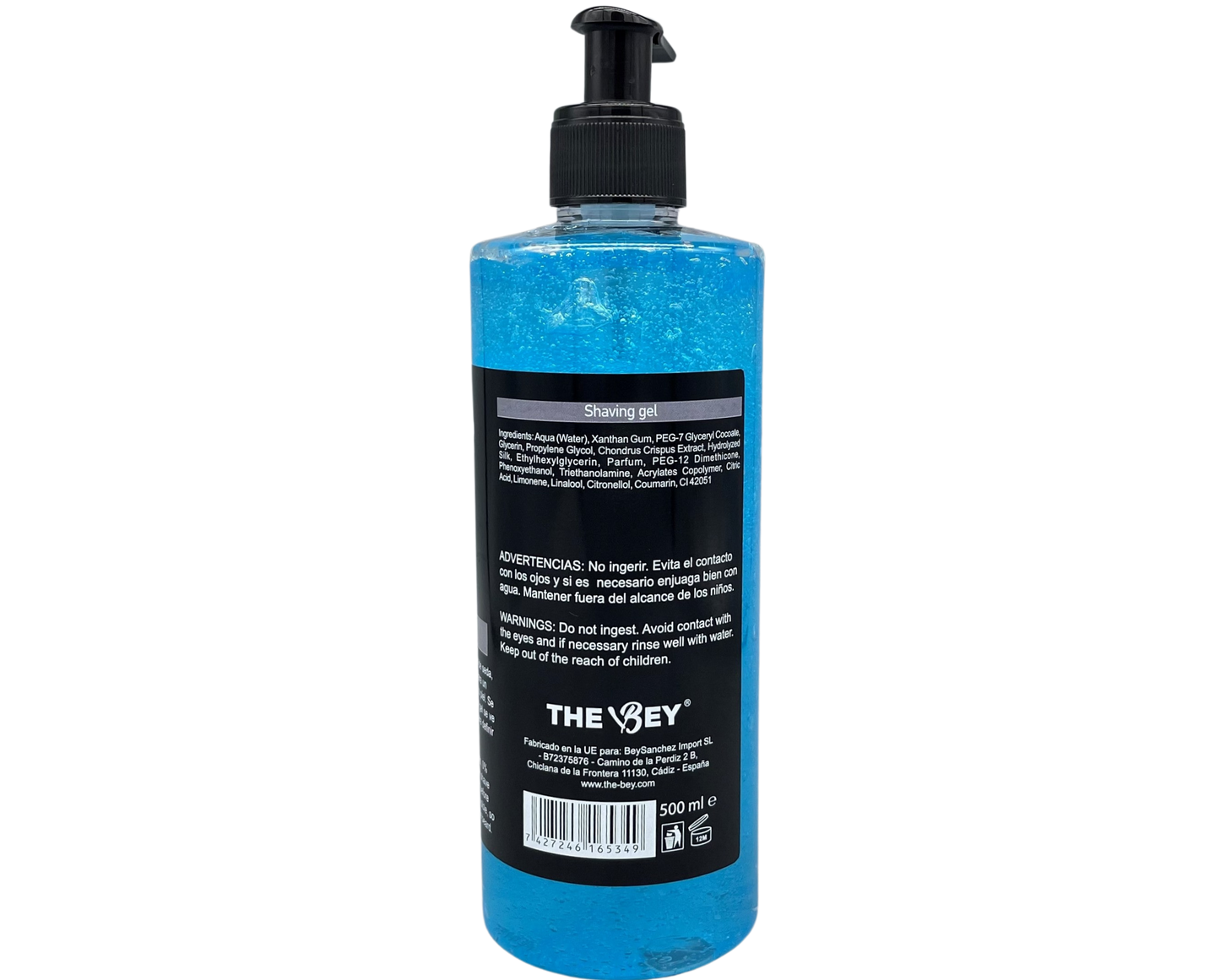 Gel de afeitado profesional The Bey para perfilar y rasurar